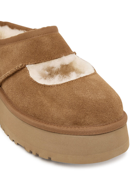 Ugg Ugg Papuče W Bea Mary Jane 1167612 Smeđa