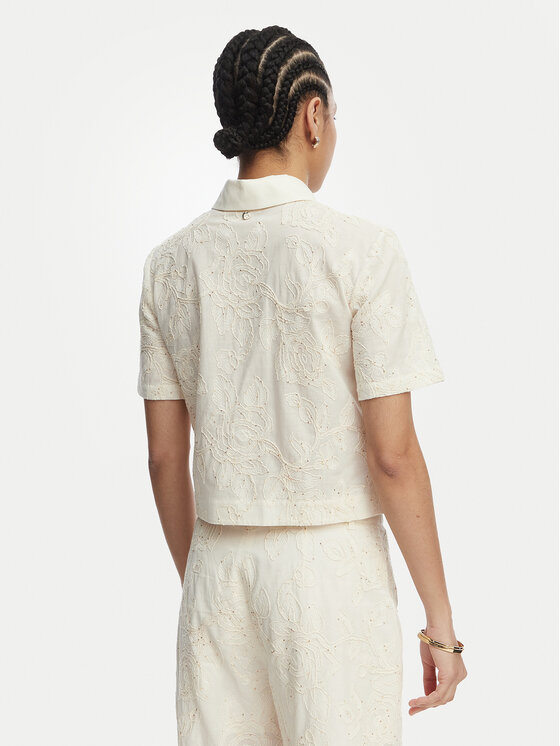 Liu Jo Liu Jo Marškiniai WA6508 T472A Kreminė Regular Fit