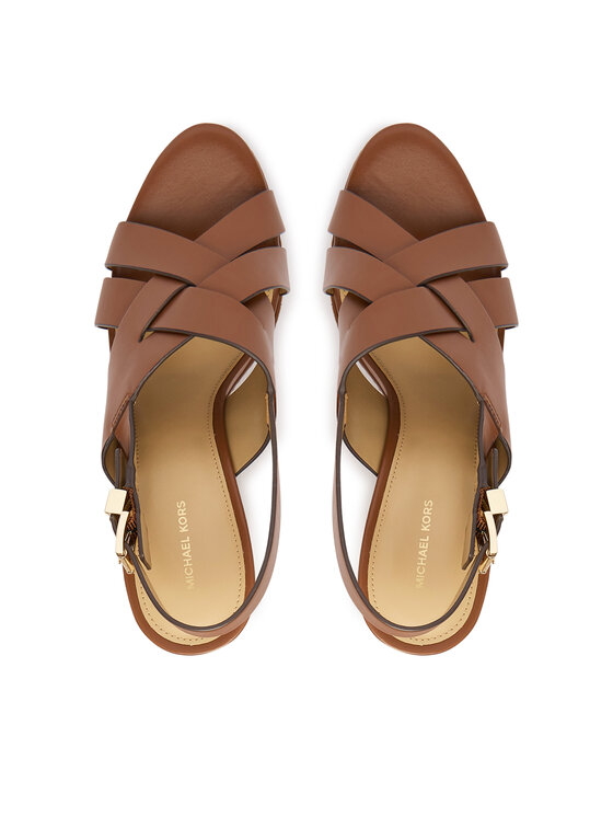 MICHAEL Michael Kors MICHAEL Michael Kors Сандали Nora 40S5NOHS3L Кафяв