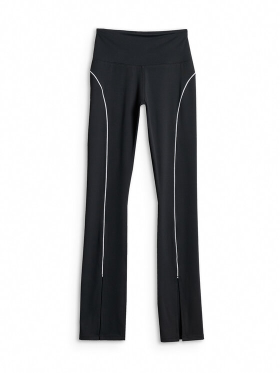 4F 4F Legginsy YOGA Czarny Slim Fit