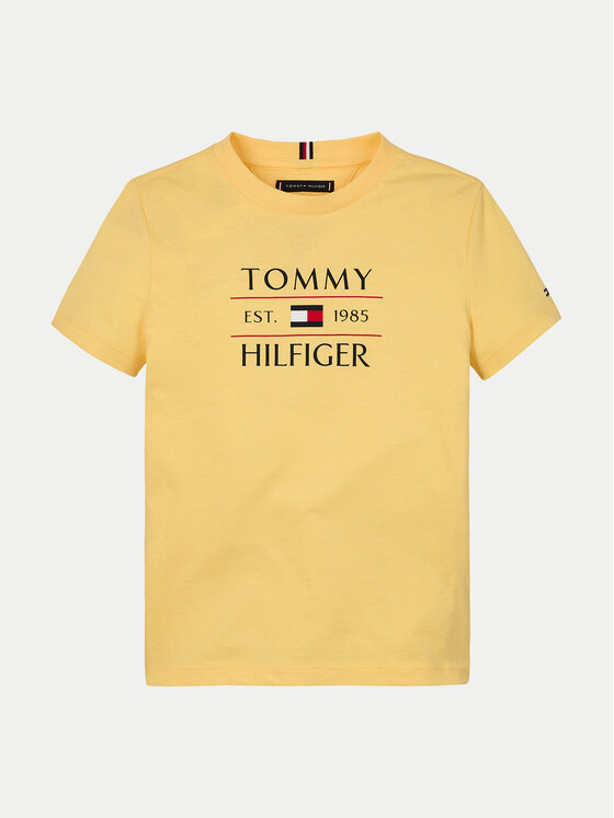 Tommy Hilfiger Tommy Hilfiger Футболка KB0KB09538 D Жовтий Regular Fit