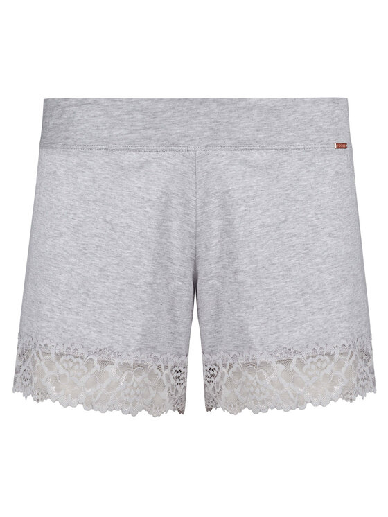Skiny Skiny Šortky z materiálu 085630 Šedá Regular Fit