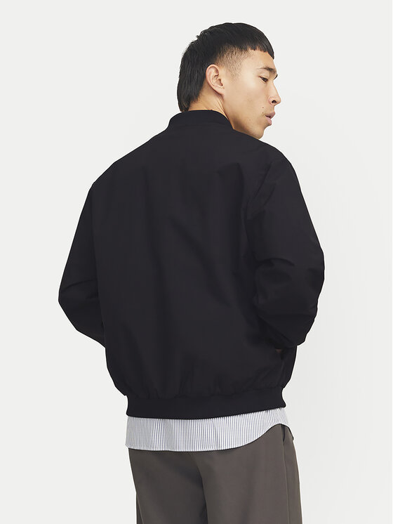 Jack & Jones Jack & Jones Kurtka bomber Echarge 12268608 Czarny Regular Fit