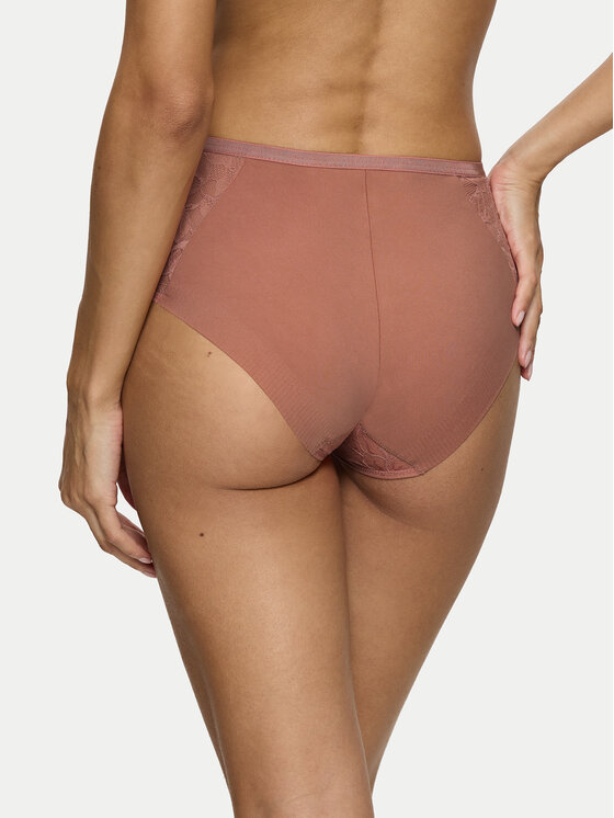 Triumph Triumph Chiloți clasici cu talie înaltă Amourette Charm 10216997 Maro