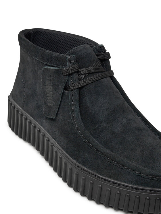 Clarks Clarks Botki Torhill Moss 26179360 Czarny