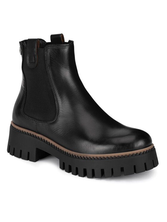 MEXX MEXX Kotníková obuv s elastickým prvkem MICP1710643W Černá