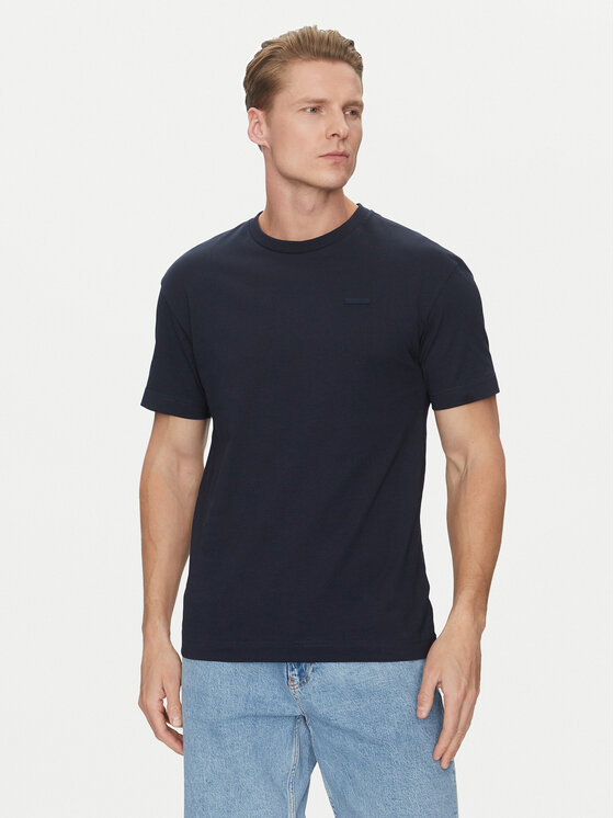 Calvin Klein Calvin Klein T-Shirt K10K112749 Tmavomodrá Comfort Fit
