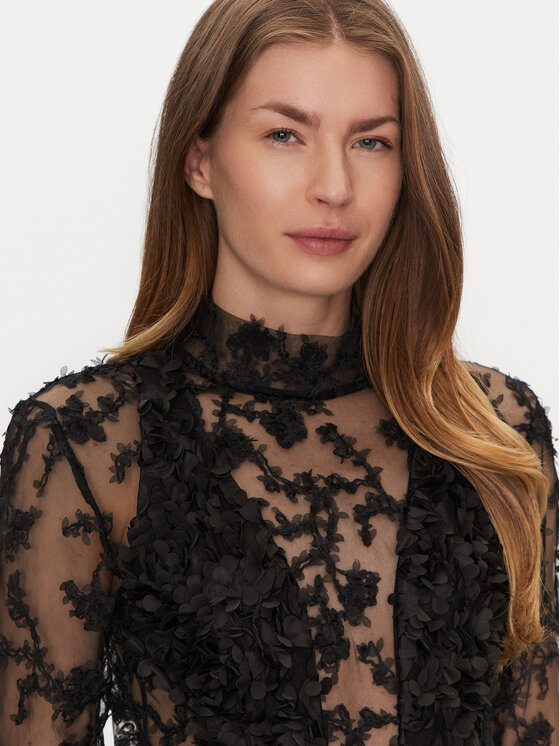 Babylon Babylon κορμάκι S00305 Μαύρο Slim Fit