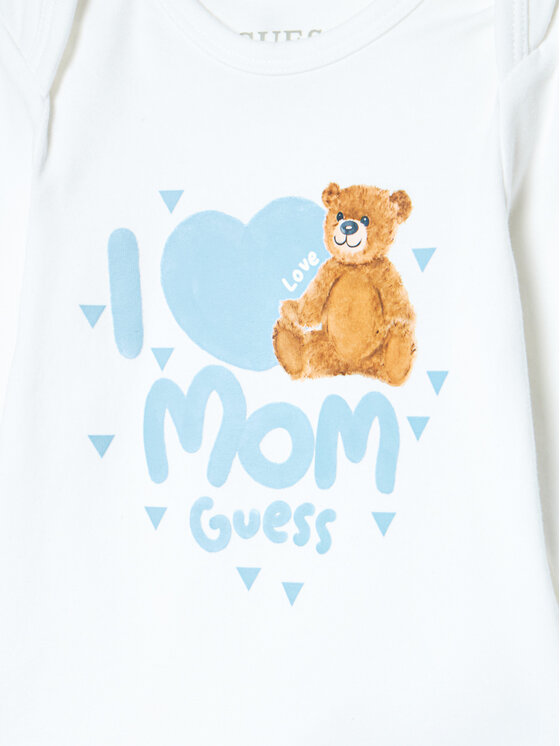 Guess Guess Komplekti kuuluvad bodi ja magamiskombinesoon P5RG02 K6YW1 Värviline Regular Fit