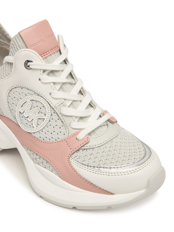 MICHAEL Michael Kors MICHAEL Michael Kors Sneakersy Zuma Knit Trainer 43S6ZUFS1D Różowy
