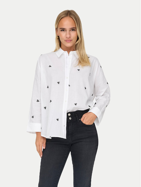 ONLY ONLY Košile 15283743 Bílá Box Fit