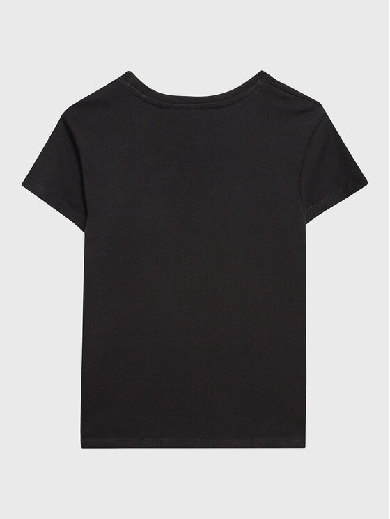 Pepe Jeans Pepe Jeans Marškinėliai Wenda PG502960 Juoda Regular Fit