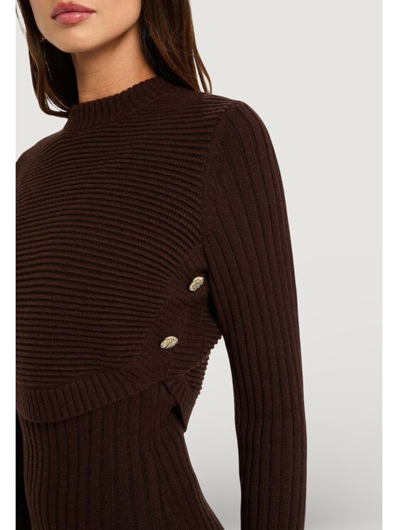 Morgan De Toi Morgan De Toi Vestito da giorno 252-RMOMO Marrone Mom Fit