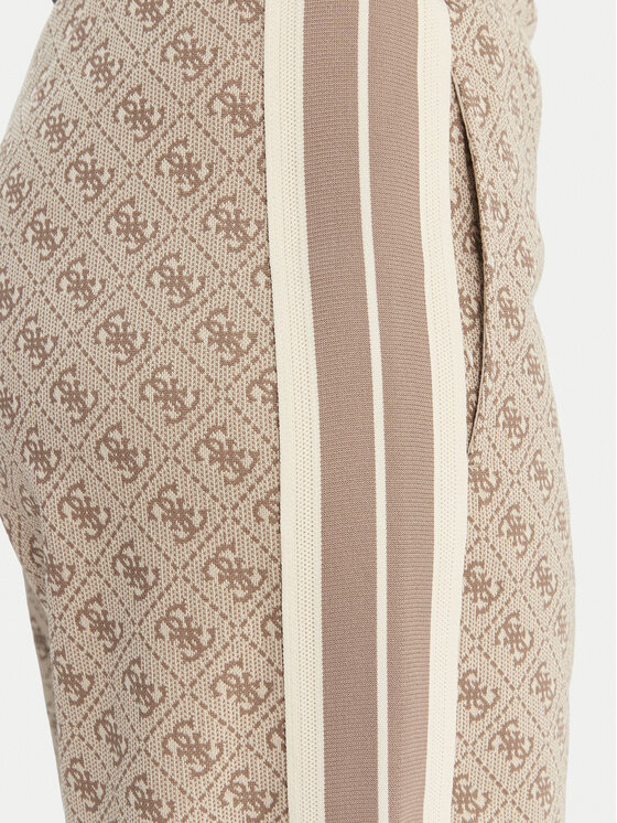 Guess Guess Teplákové nohavice V6GB04 K2955 Béžová Regular Fit