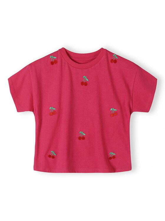 minoti minoti T-Shirt 30TEE106 Różowy Regular Fit