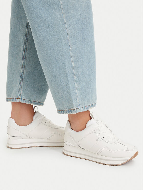 MICHAEL Michael Kors MICHAEL Michael Kors Sneakersy Raina Trainer 43T5RNFS2L Biały