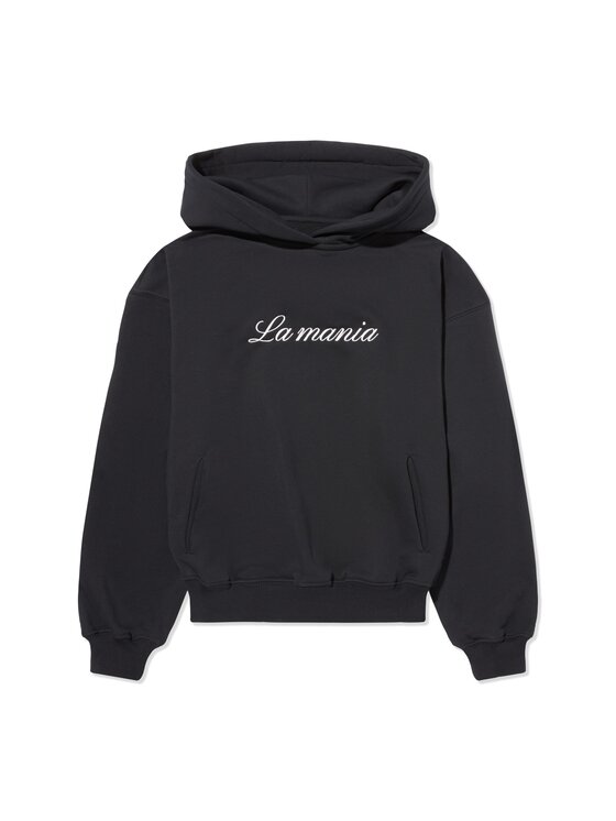 La Mania La Mania Felpa ROCKY Nero Active Fit