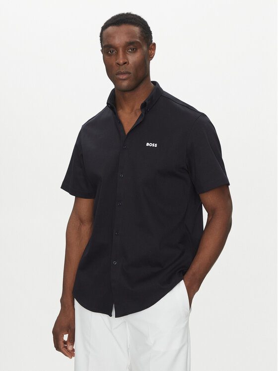 BOSS BOSS Särk B_MOTION_S 50533149 Tumesinine Regular Fit