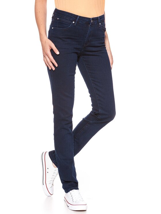 Wrangler Wrangler Jeansy SLIM Niebieski Slim Fit