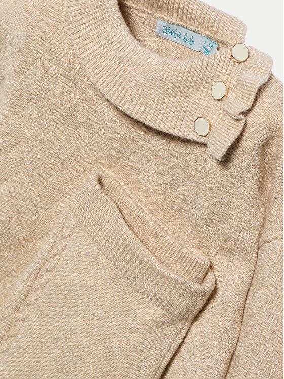 Abel & Lula Abel & Lula Compleu copii 5721 Bej Regular Fit