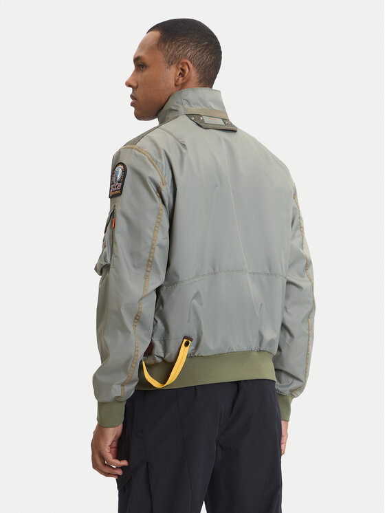 Parajumpers Parajumpers Pārejas jaka Wes 26SMPMJKMA02 Zaļš Regular Fit