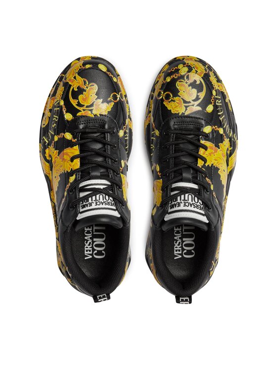 Versace Jeans Couture Versace Jeans Couture Sneakersy 75YA3SF1 Czarny