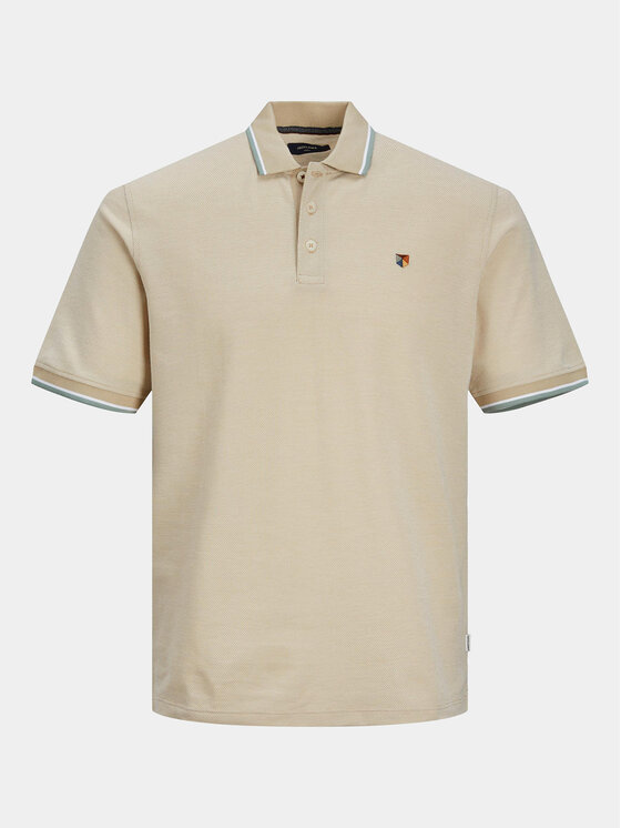 Jack&Jones Jack&Jones Polo Bluwin 12169064 Bež Regular Fit