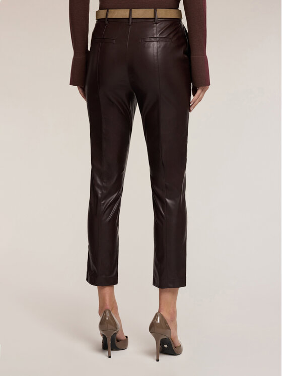Motivi Motivi Spodnie materiałowe P033Q004382N022 Brązowy Skin Fit