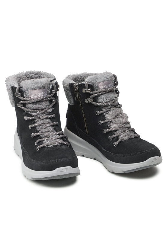 Skechers Skechers Trzewiki Woodlands 16677/BKGY Czarny