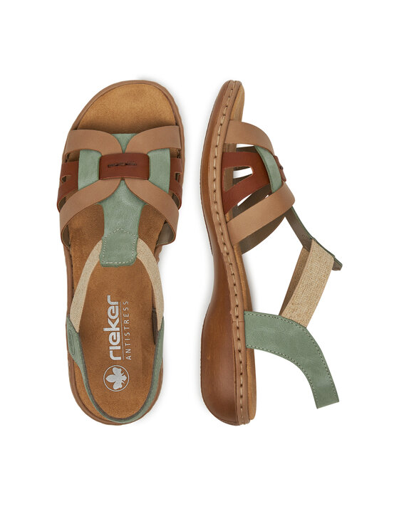 Rieker Rieker Sandalen 65918-52 Grün