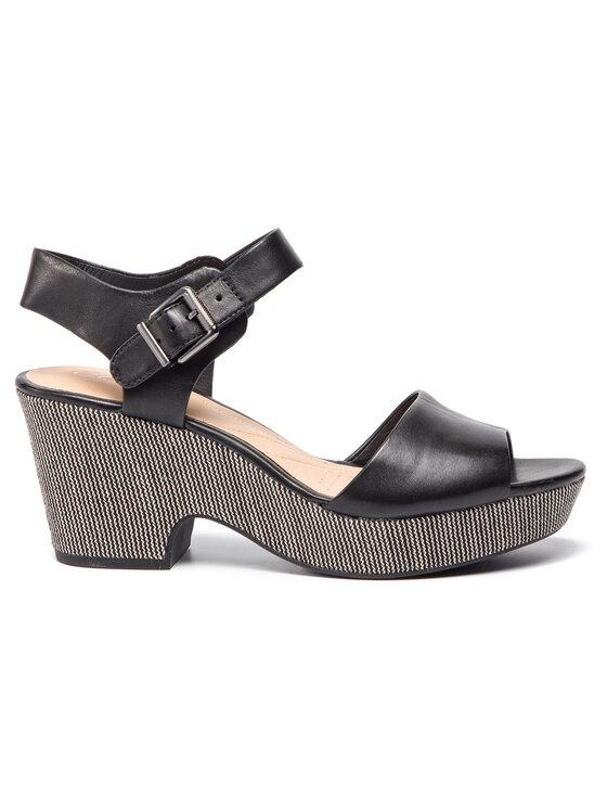 Clarks Sanda y Maritsa Janna 261401134 Czarny Modivo.pl