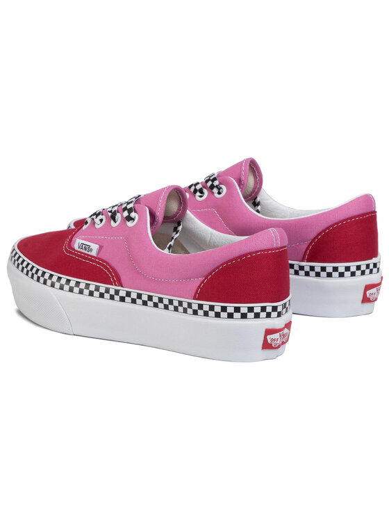 Vans online platform rosso