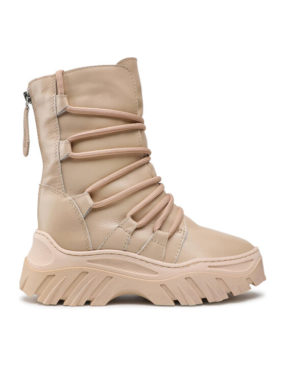 Stivali da neve Trekking Lace Up 70107-110 Beige