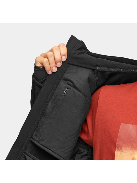 Alpinus Alpinus Kurtka softshell ASO Czarny Active Fit
