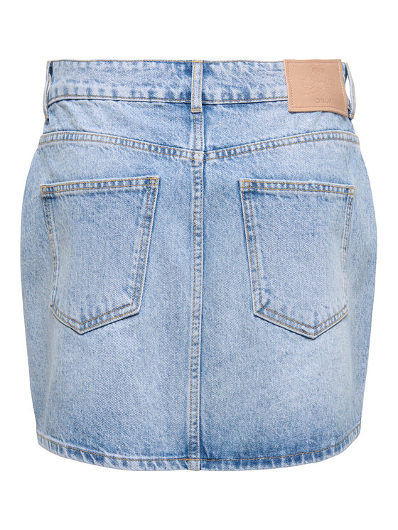 ONLY ONLY Jeansrock Onur 15367472 Blau Regular Fit