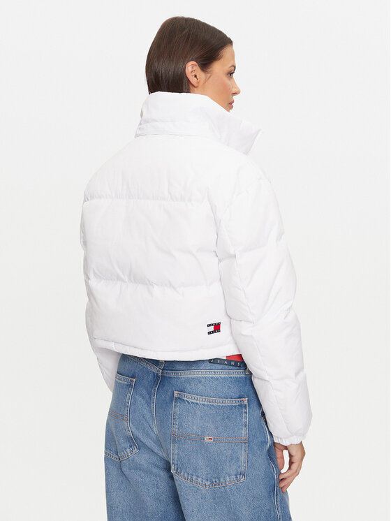 Tommy Jeans Tommy Jeans Kurtka puchowa Alaska DW0DW19687 Biały Regular Fit