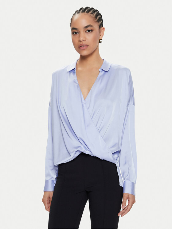 Imperial Imperial Srajca CJF4HDG Vijolična Relaxed Fit