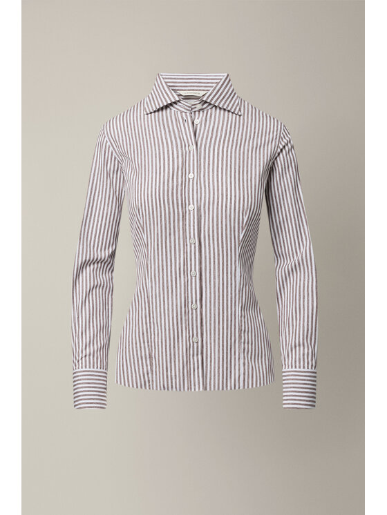 Lancerto Lancerto Koszula Evelia Slim KO000211556004 Beżowy Slim Fit