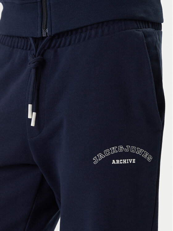 Jack & Jones Jack & Jones Teplákové nohavice Jpstgordon 12289724 Tmavomodrá Regular Fit
