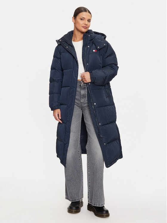Tommy Jeans Tommy Jeans Daunenjacke Alaska DW0DW18860 Dunkelblau Regular Fit