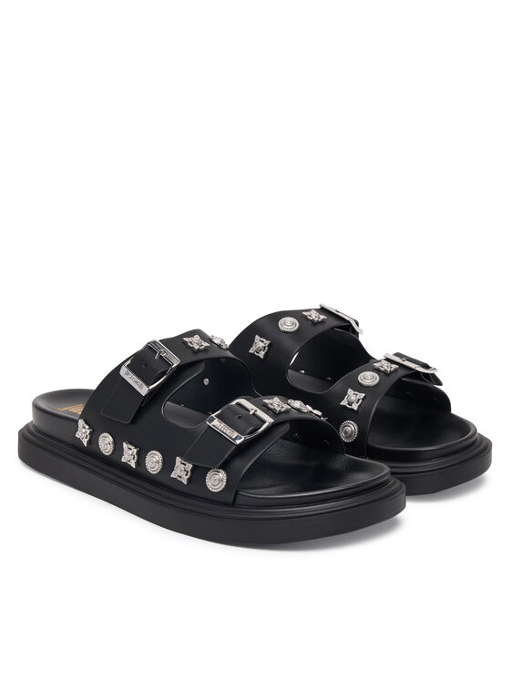Just Cavalli Just Cavalli Nazouváky 80QA3S92 ZPB91 Černá