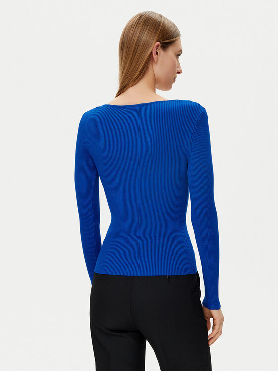 Morgan Morgan Pullover 232-MBANZA Blau Slim Fit