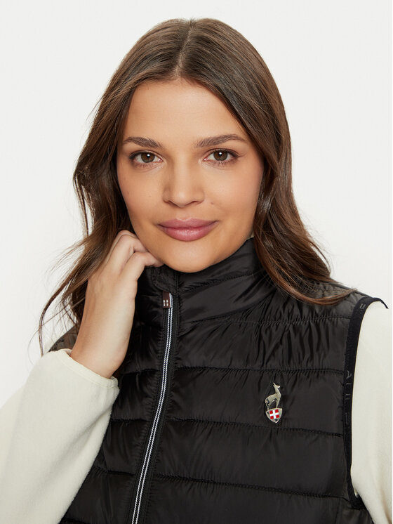Aulp Aulp Prsluk Monro Crna Regular Fit