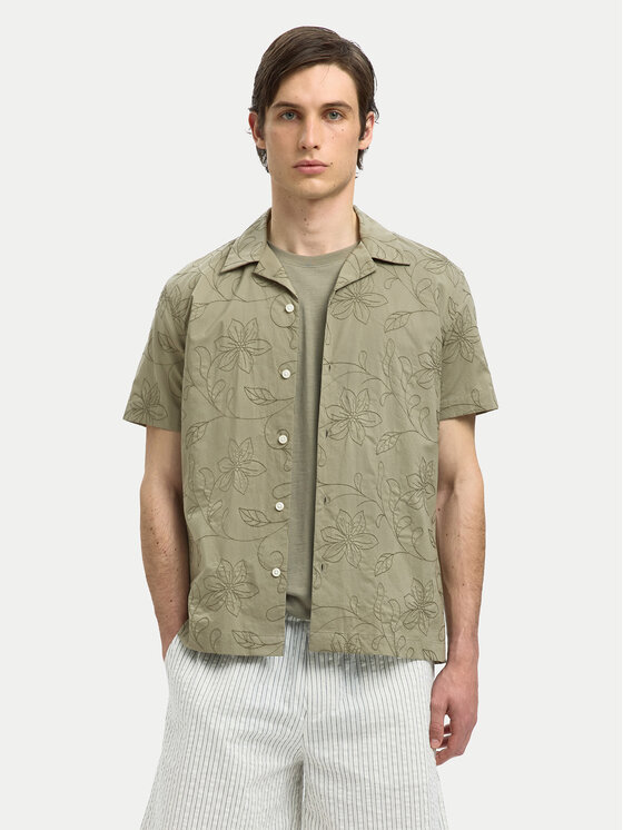Selected Homme Selected Homme Ing 16097686 Zöld Regular Fit