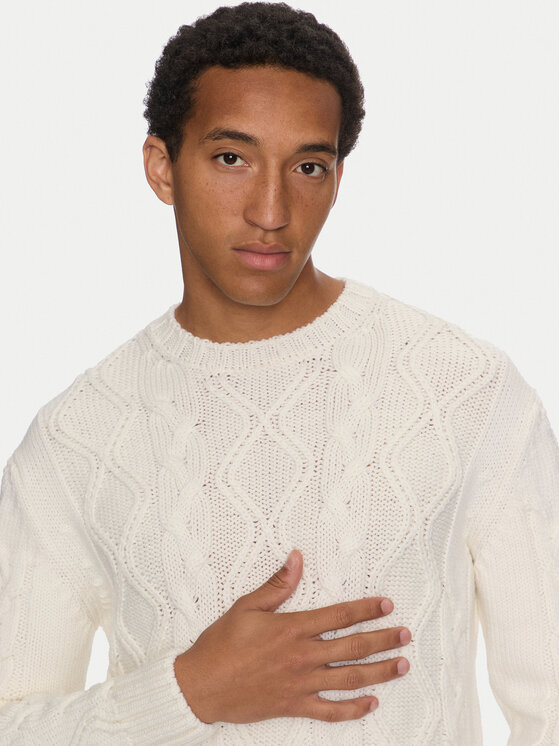 Paul&Shark Paul&Shark Pullover 14311084 Écru Regular Fit