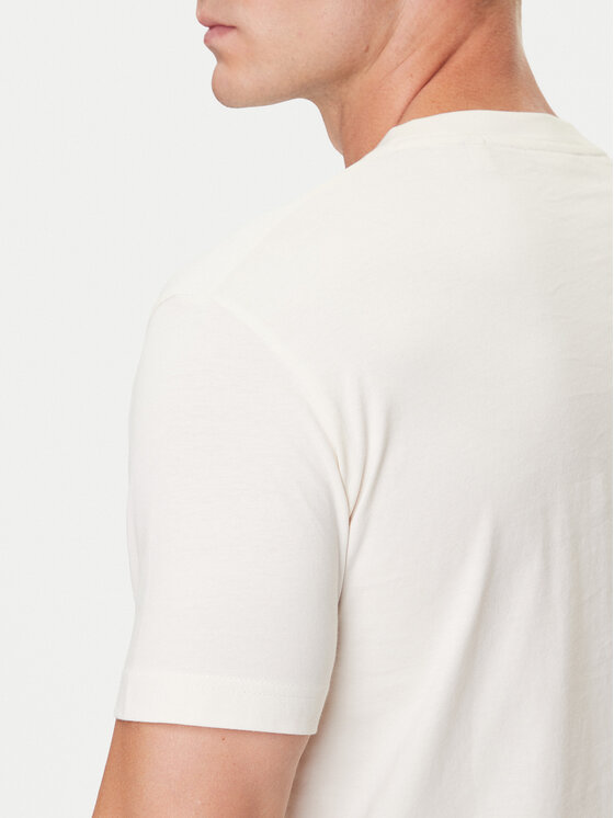 Gant Gant T-Shirt 2003342 Εκρού Regular Fit