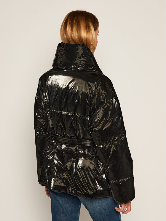 PINKO PINKO Žieminė striukė Gabriele Blouson Al 20-21 BLK01 1G1501 Y6BC Juoda Regular Fit