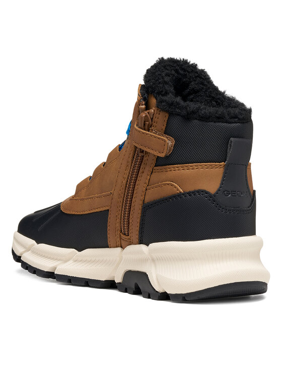 Geox Geox Зимни обувки J Flexyper Plus Boy B Abx J56LCB 0MECE C0013 M Кафяв