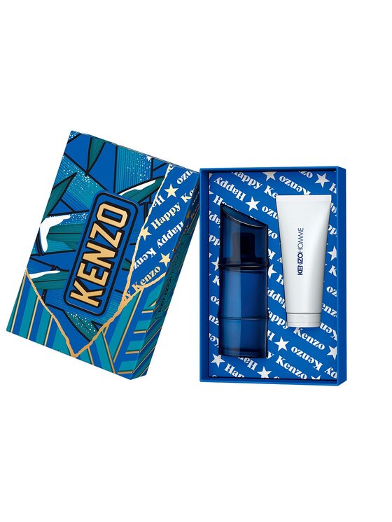 KENZO KENZO Homme Intense zestaw woda toaletowa spray 60ml + żel pod prysznic 75ml Zestaw zapachowy