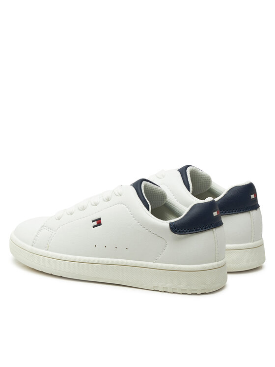 Tommy Hilfiger Tommy Hilfiger Αθλητικά Low Cut Lace-Up Sneaker T3X9-33848-1355 M Λευκό